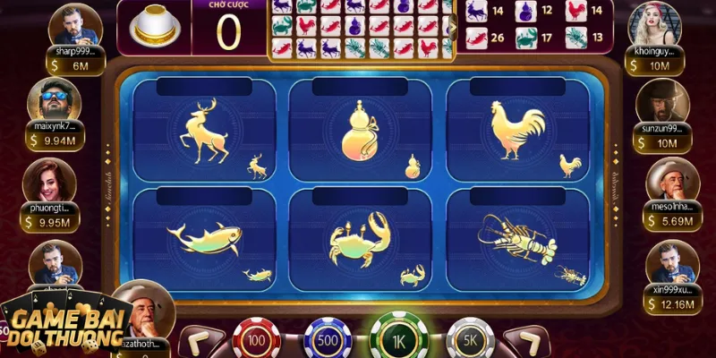 Muốn thắng game đổi thưởng Bầu cua cần chiến thuật gì? 1 Bàn cược Bầu cua trực tuyến