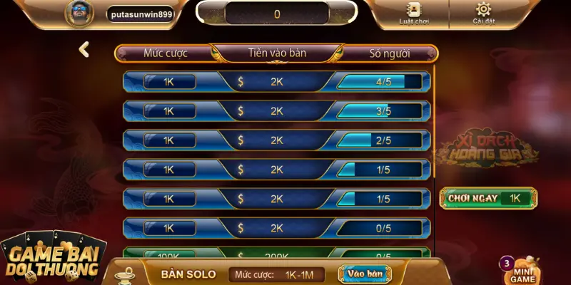 Hỏi đáp game bài đổi thưởng xì dách hoàng gia tại Sunwin 1 Game bài đổi thưởng xì dách hoàng gia Sunwin có đặc trưng thế nào?