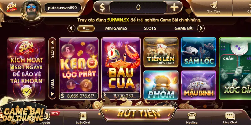 Cách chơi game bài tiến lên Sunwin chuẩn không thua 1 Game đổi thưởng tiến lên tại Sunwin được thiết kế đẹp mắt