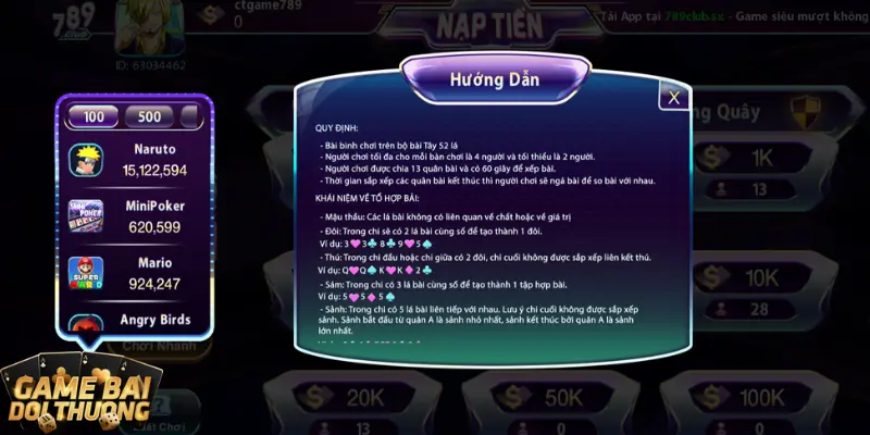 Game bài đổi thưởng Mậu Binh vì sao đạt độ hot hit cao? 2 Lợi thế khi chơi game bài đổi thưởng Mậu Binh tại 789 Club
