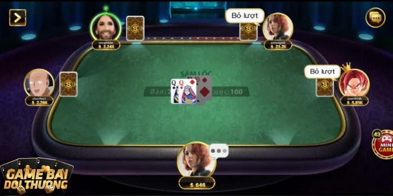 Chi tiết về game bài đổi thưởng Sâm lốc trực tuyến 2 Thông tin trang bị cho ván bài
