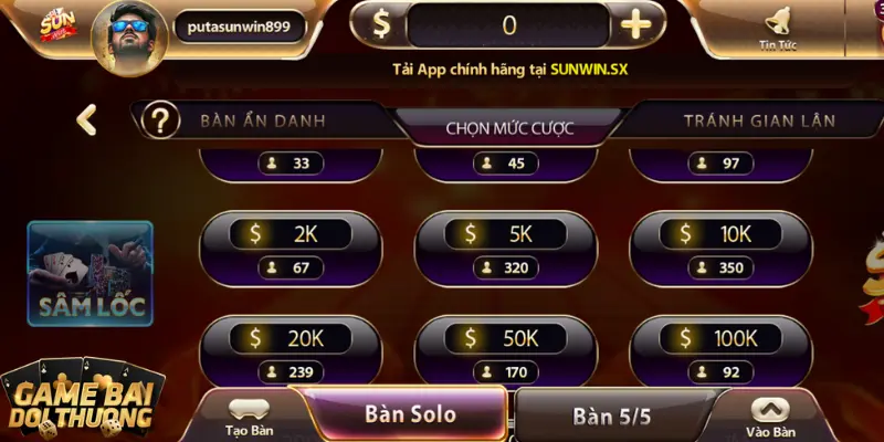 Hướng dẫn chơi game bài đổi thưởng Sâm lốc Sunwin chi tiết 1 Tổng quan về game bài đổi thưởng Sâm lốc Sunwin