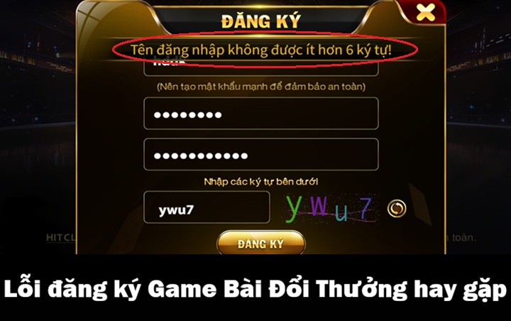 Đăng ký Game Bài Đổi Thưởng - Hướng dẫn trên điện thoại & máy tính 4 Biện pháp khắc phục lỗi đăng ký Game Bài Đổi Thưởng