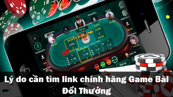 Tìm link chính hãng Game Bài Đổi Thưởng không bị chặn 1 Tìm link chính hãng Game Bài Đổi Thưởng ở đâu?
