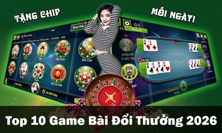 Top 10 Game Bài Đổi Thưởng uy tín & đáng chơi nhất 2026 3 Top 10 Game Bài Đổi Thưởng uy tín 2026