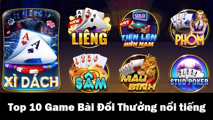 Top 10 Game Bài Đổi Thưởng uy tín & đáng chơi nhất 2026 2 Điểm qua Game Bài Đổi Thưởng phổ biến nhất hiện nay